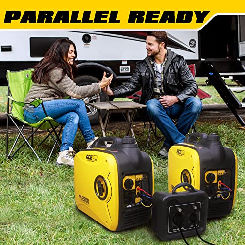 4000 Watt Portable Inverter Generator, Quiet Gas Powered for Home & RV B912