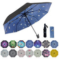 LLanxiry Compact Travel Umbrella,Windproof Waterproof Stick Umbrella Protection Golf Umbrellas
