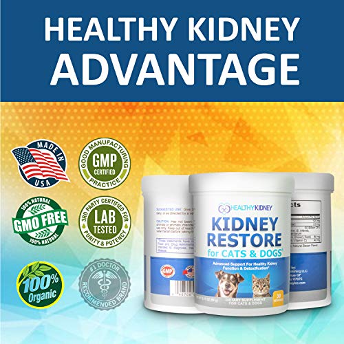 Kidney Restore Unflavored Supplement for Cats & Dogs A805