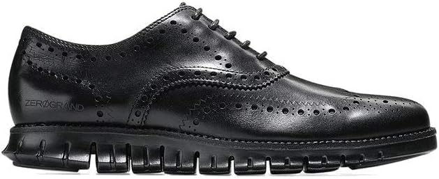 Cole Haan Men's Zerogrand Wing OX Leather Oxford, Black, 13 Wide K9425
