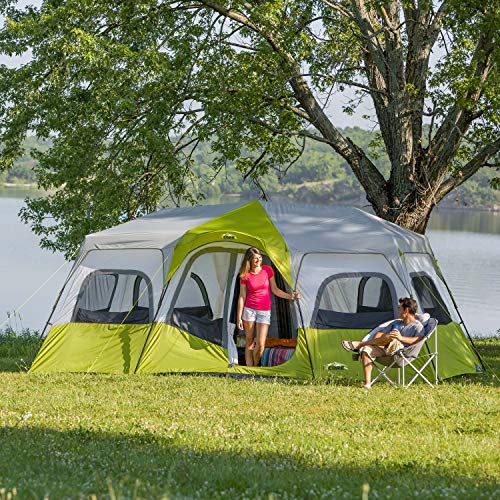 CORE Instant Cabin Tents 6 Person Family Pop Up Camping Tent R26561