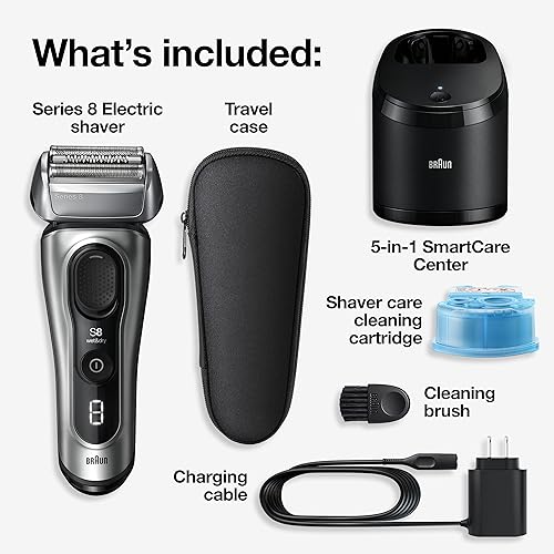 Braun Series 8 Electric Razor for Men, Wet & Dry, 60min Runtime R690