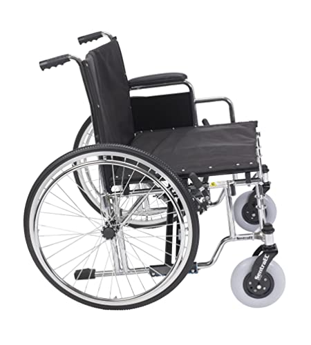 Drive Medical Sentra EC Heavy Duty Extra Wide Wheelchair, Black, 30 X650736