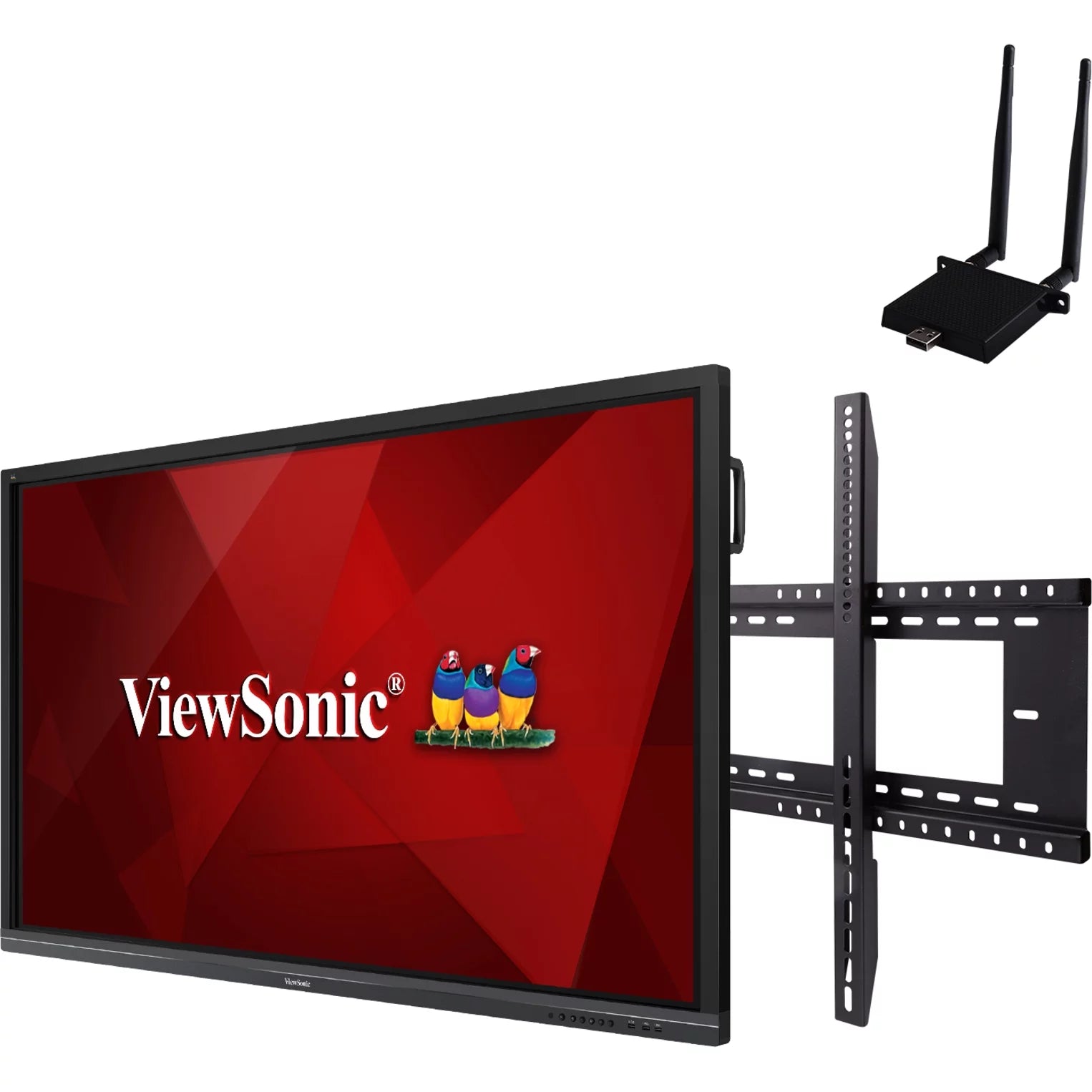 ViewSonic ViewBoard IFP7550-E1 75" 4K Interactive Display with Wall Mount E7585