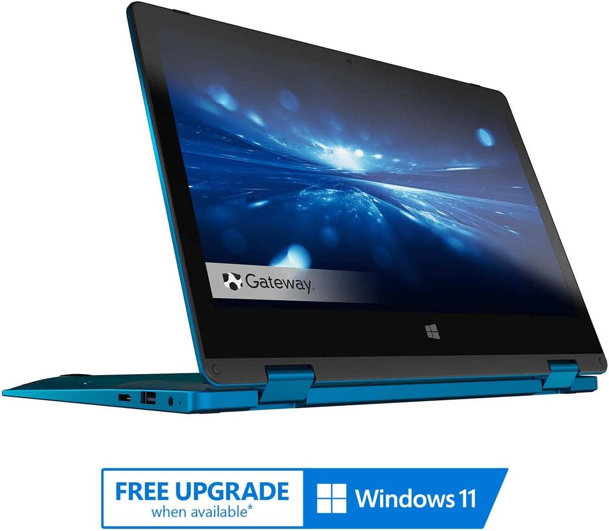 Gateway 11.6" HD 2-in-1 Convertible Laptop, Intel N4020, 4GB RAM, 64GB SSD, Renewed U691