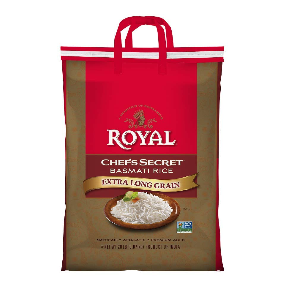 Royal Chef's Secret Extra Long Basmati Rice, 320 Ounce