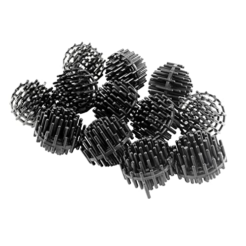 HQRP 50 pcs Bio Balls Filter Media 1.5 Inch for Aquarium Pond N17145