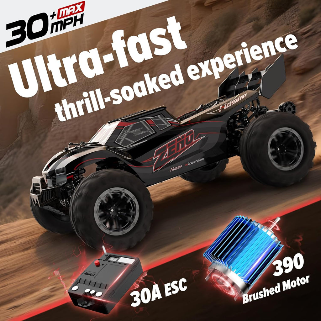 Hosim 1:8 RC Car for Adults 80+ KMH X377