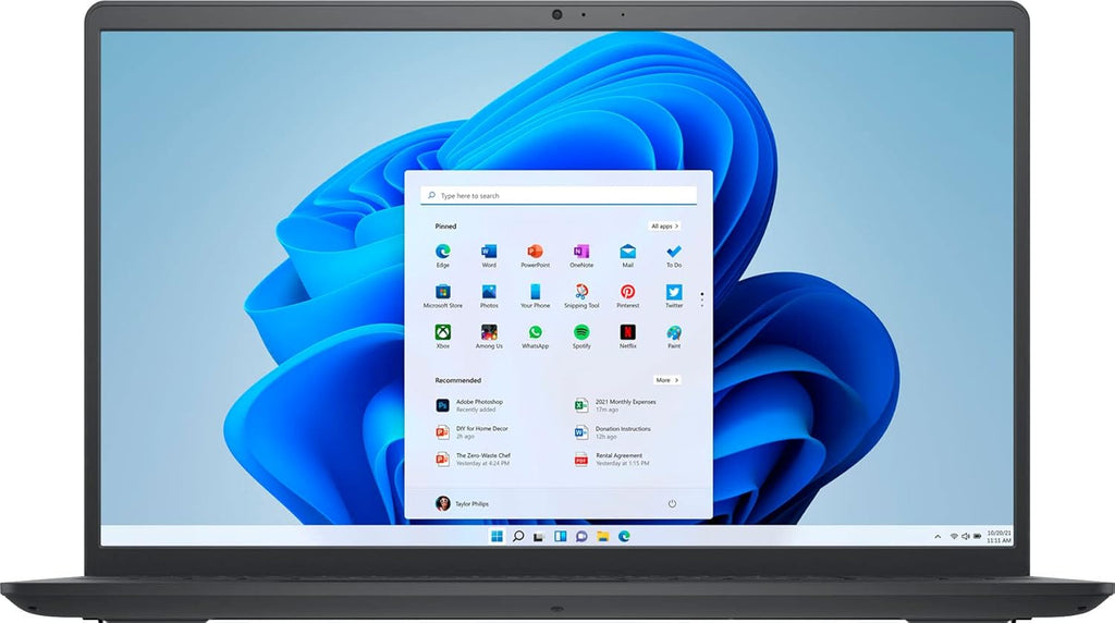 Dell Inspiron 3000 15.6" FHD Touchscreen Laptop, Intel i5, 16GB RAM, 512GB SSD, Windows 11 R835