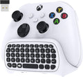 MENEEA Controller Keyboard for Xbox Series X/Series S/One/S/Controller, Mini Game Chatpad Keypad with Audio/3.5mm Headset Jack & 2.4Ghz Receiver Accessories for for Xbox Series X/S Game Controller