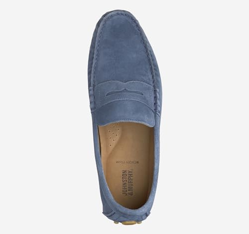 Johnston & Murphy Athens Penny Loafer Men’s Suede Slip-On Shoe V528489