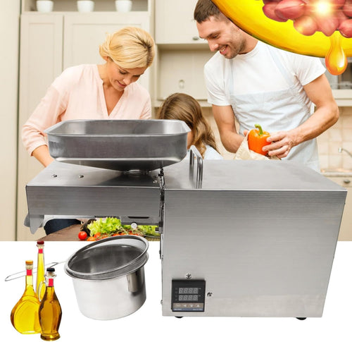 1500W Oil Press Machine, Stainless Steel Electric Automatic Cold Hot L565