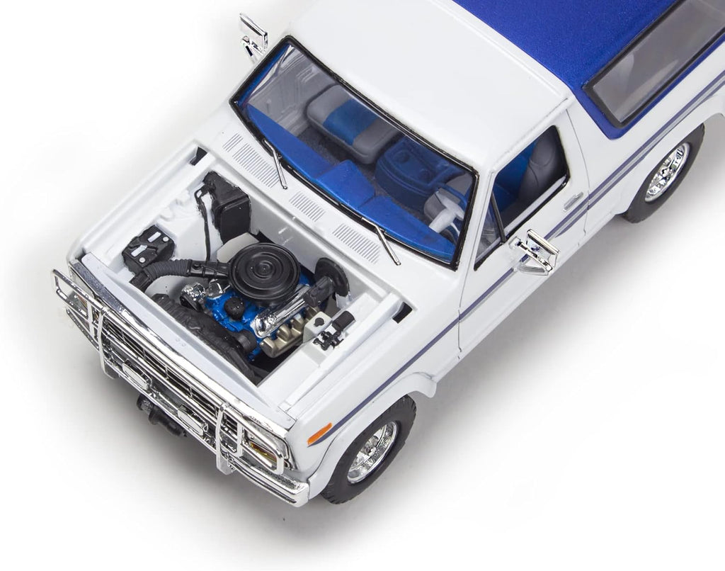 Revell 17242 '80 Ford Bronco w/Bass Boat & Trailer 1:24 Scale Model Kit G816236