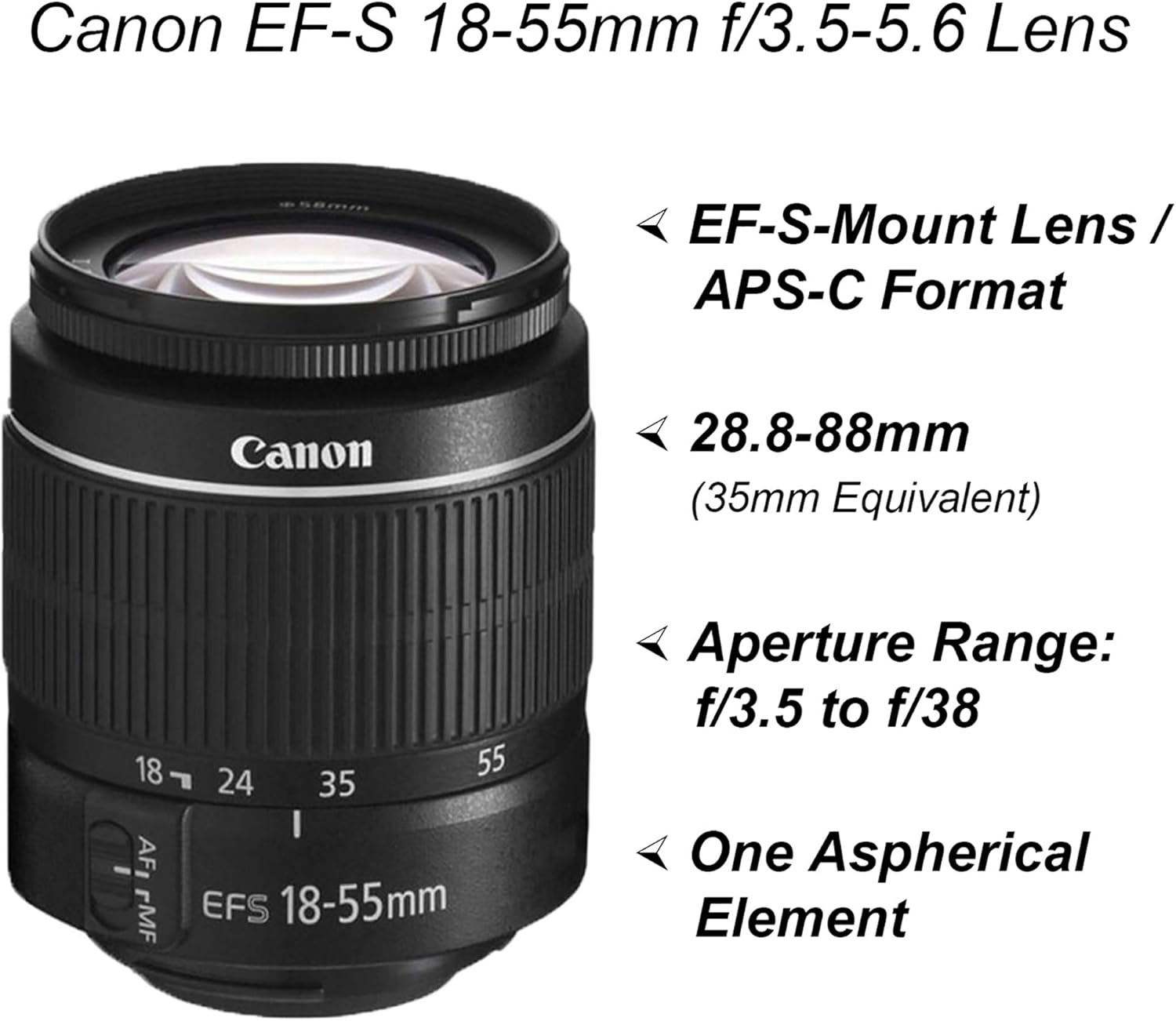 Canon EOS 2000D / Rebel T7 DSLR Camera with 18-55mm + 75-300mm Lenses, 128GB Card, Tripod & Accessories (Renewed) X1870