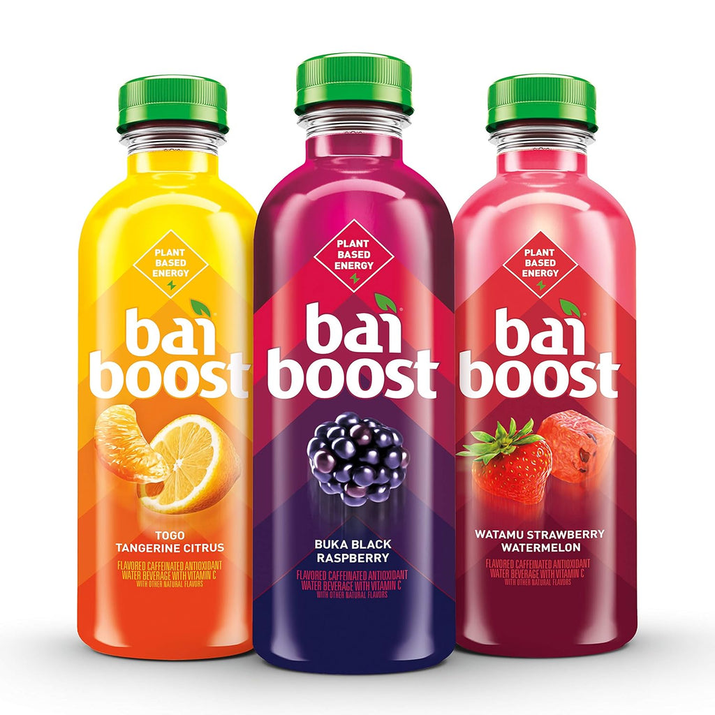 Bai Boost Buka Black Raspberry Antioxidant Beverage, 18 fl oz, 6-Pack M1941