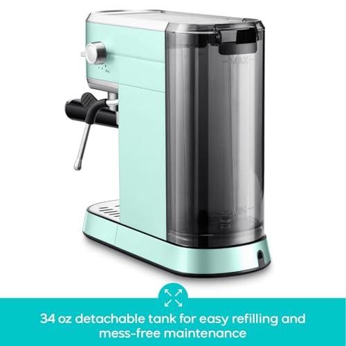 CASABREWS CM5418 Espresso Machine 20 Bar, Compact Espresso Maker with Milk Frother, Stainless Steel, Silver K680