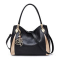 FOXLOVER Leather Handbags for Women, Genuine Leather Lady Top-handle Totes Women's Fashion Crossbody Bags Carryall Purses