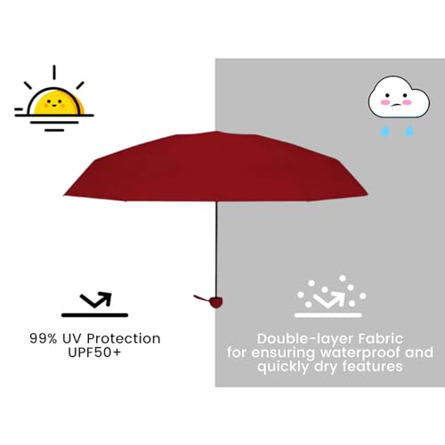 Travel Sun Umbrella Compact Mini with UV Protection W1162