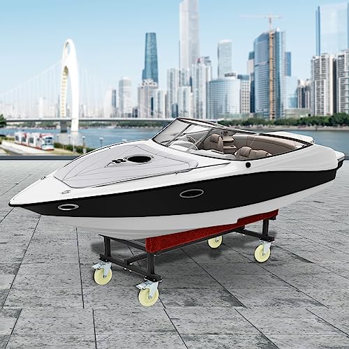 Watercraft PWC Dolly Jet Ski Dolly 1300 LBS Capacity Boat Trailer with Casters and Brakes C674
