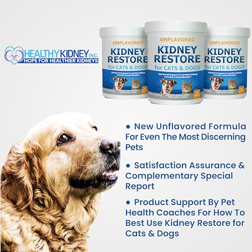 Kidney Restore Unflavored Supplement for Cats & Dogs A805
