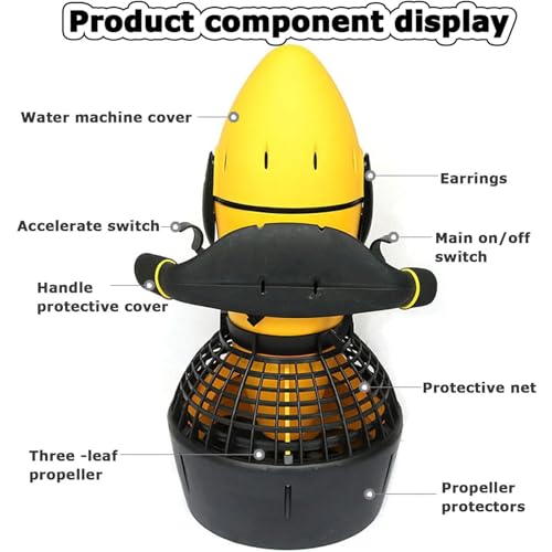 Electric Underwater Scooter for Diving and Snorkeling W536276