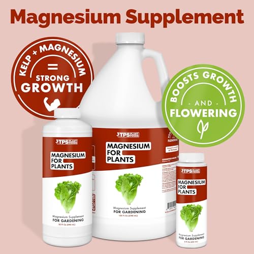 Magnesium Fertilizer for Plants, Liquid Plant Food 32 oz I329