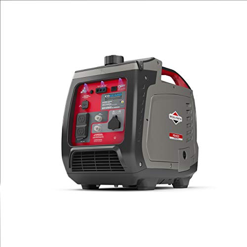 Briggs & Stratton P2400 PowerSmart Inverter Generator, 2400W Starting, 1800W Running, Black J67984