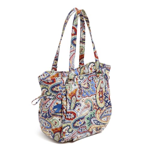 Vera Bradley Cotton Glenna Satchel Purse M59878