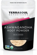 Terrasoul Superfoods Organic Ashwagandha Root Powder 6oz