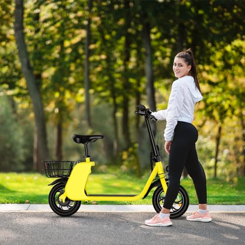 Foldable Electric Scooter for Adults with Seat, 450W, 36V A69297