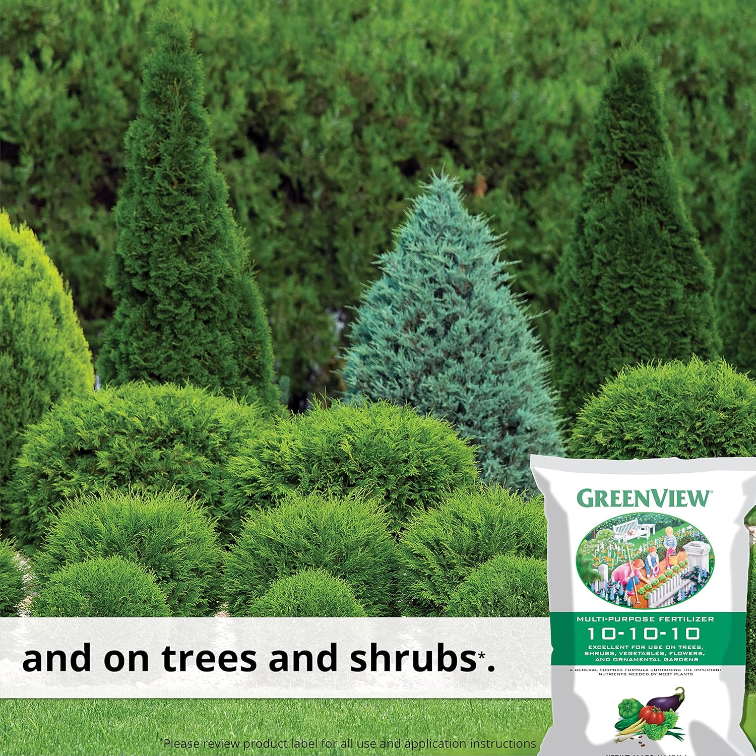 GreenView Multi-Purpose Fertilizer 10-10-10, 33 lb bag M883