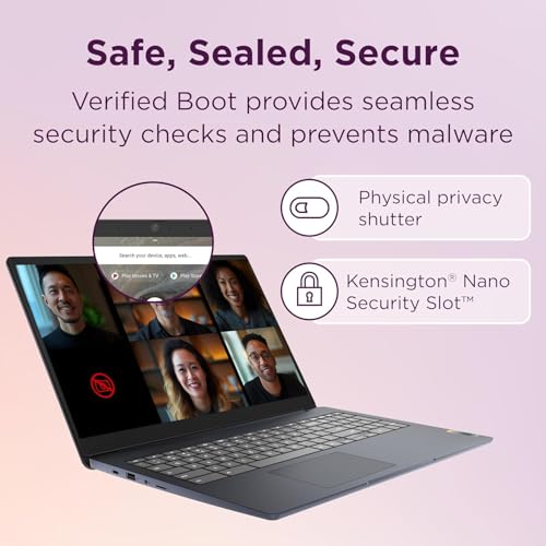Lenovo IdeaPad 3i Chromebook 15.6" FHD, 8GB RAM, 128GB Storage, Chrome OS, Abyss Blue H951065