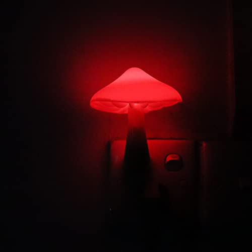 AUSAYE 4 Pack Plug in Mushroom LED Night Light for Bedroom R30736