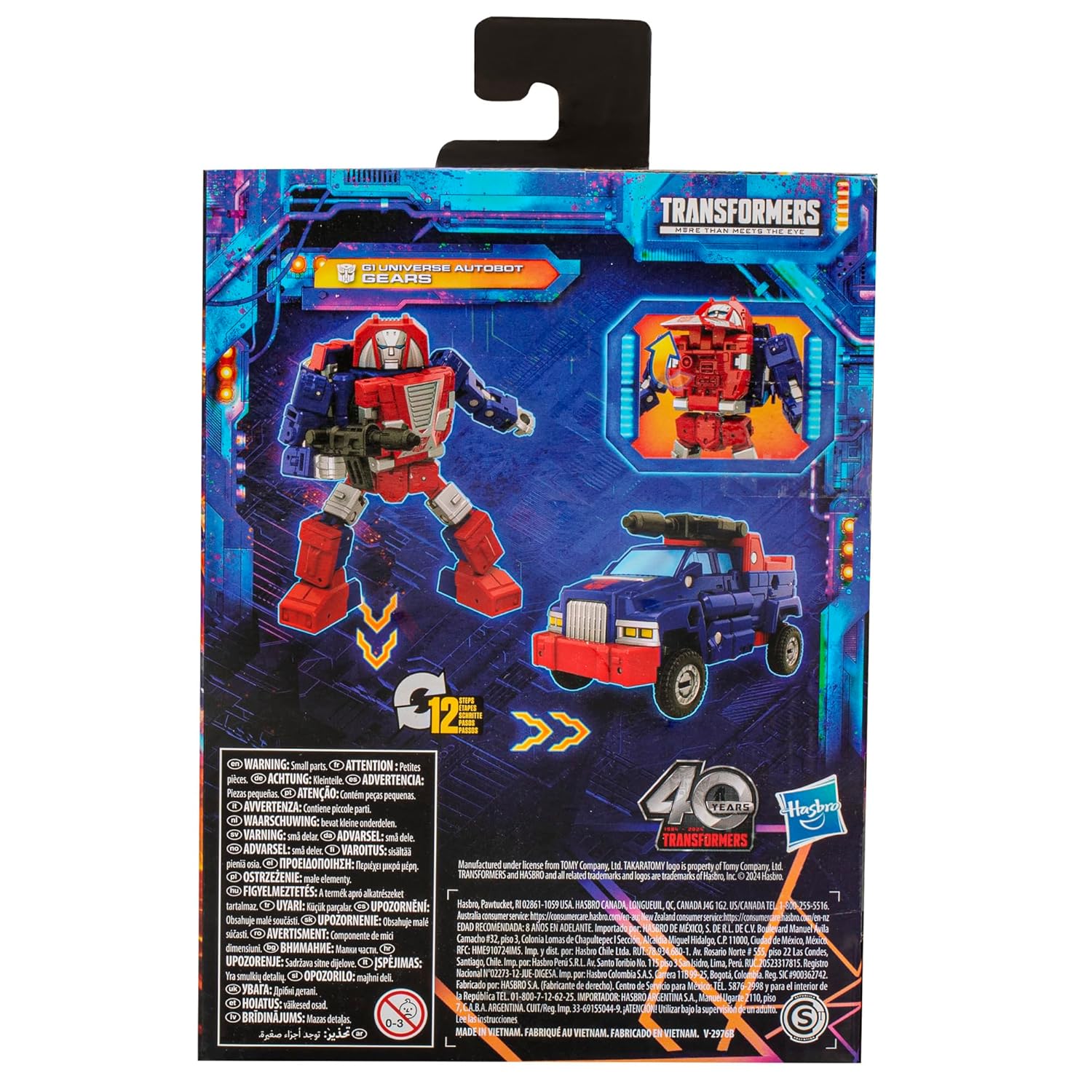 Transformers Legacy United Deluxe Class G1 Universe Autobot Gears 5.5-inch Action Figure M63732