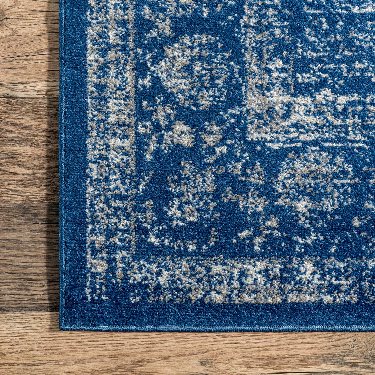 nuLOOM Verona Vintage Persian Area Rug, 10x14, Dark Blue C8809