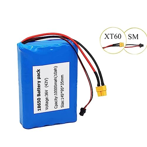 36V 10Ah Lithium Ebike Battery with Charger and BMS H62061