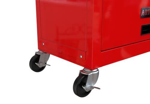 5-Drawer Rolling Tool Cart with Wheels, Black V51953