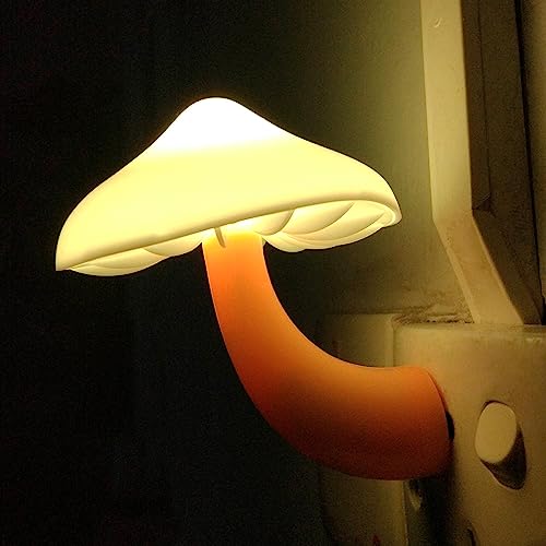 AUSAYE 4 Pack Plug in Mushroom LED Night Light for Bedroom R30736