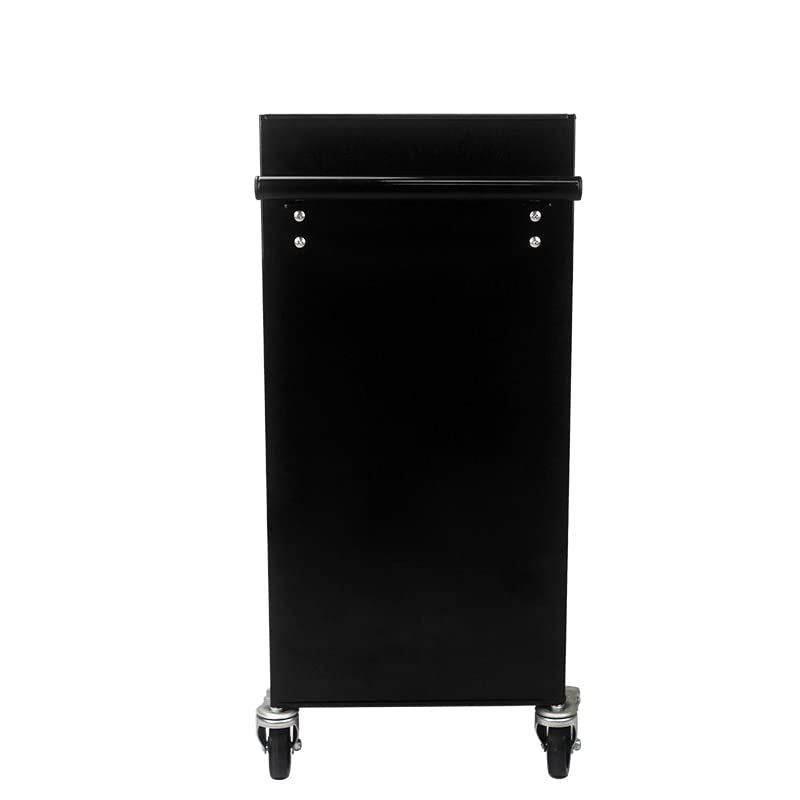 5-Drawer Rolling Tool Cart with Wheels, Black V51953