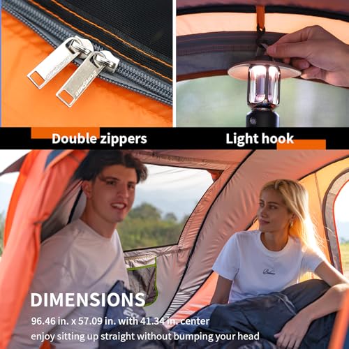 EchoSmile Instant Pop Up Tent, Water Resistant, Portable with Carry Bag E656