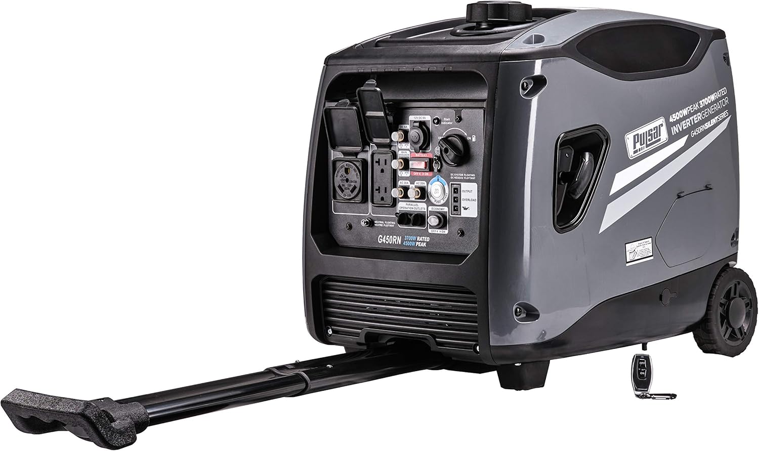 Pulsar G450RN 4500W Portable Inverter Generator with Remote Start R914749