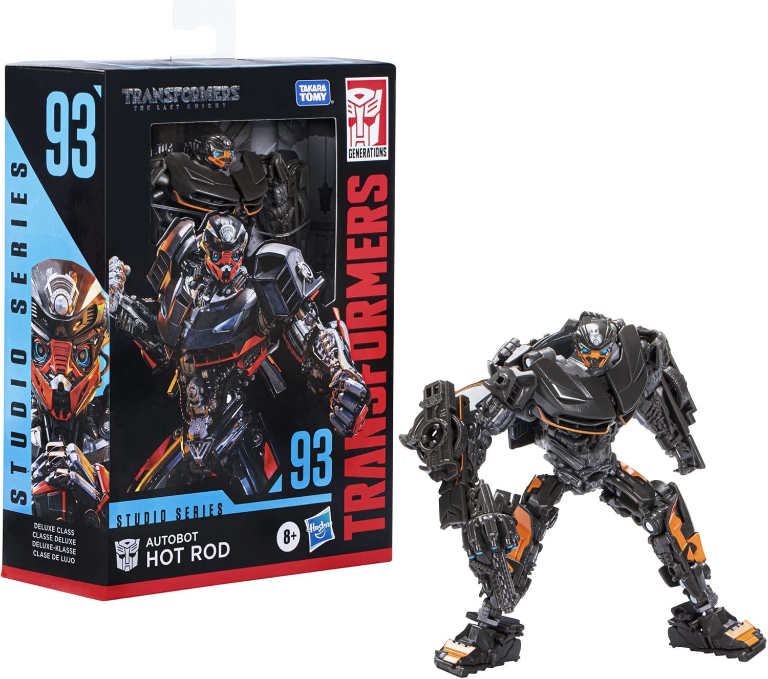 Transformers Studio Series 93 Deluxe Autobot Hot Rod Action Figure 4.5-Inch B9926