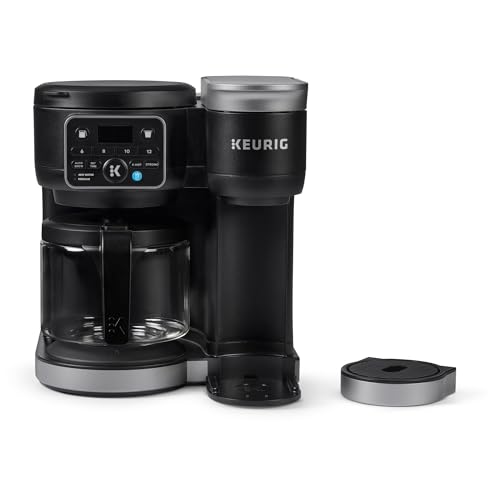 K-Duo Hot & Iced Single Serve & Carafe Coffee Maker, 72oz Reservoir C805620