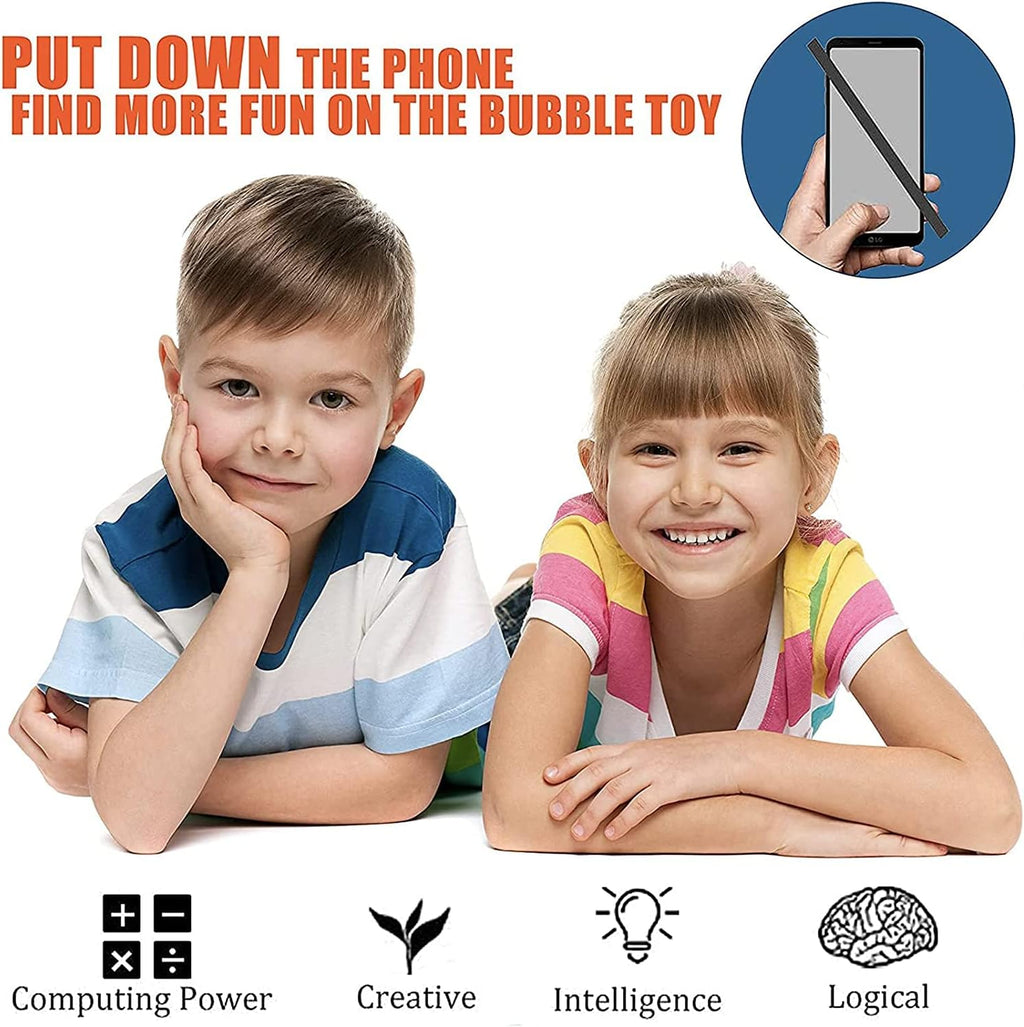 24 Pack Mini Pop Fidget Toy Keychain, Sensory Stress Relief Hand Toy for Kids R9203