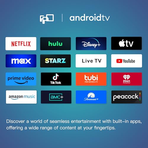 FPD 32 Inch Smart TV 720p HD with Google Play and WiFi (2025 Model) Q3895