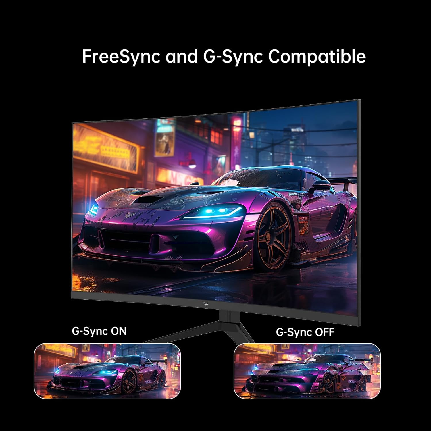 KTC 32 Inch FHD 1080p Curved Gaming Monitor 165Hz 1ms VA HDR10 F6629