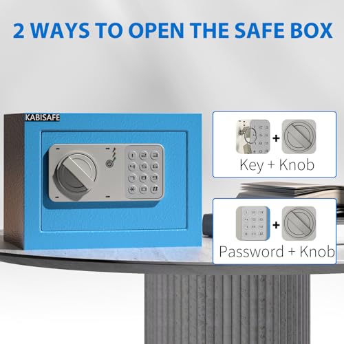 Digital Keypad Safe Box, 0.3 cu ft E4838