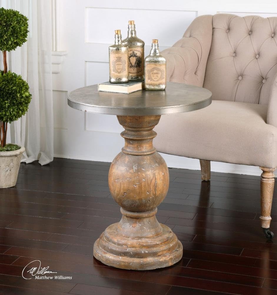 Uttermost Blythe Wooden Accent Table Model-24491