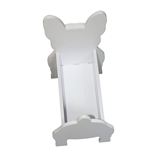 French Bulldog Planter White Small L152