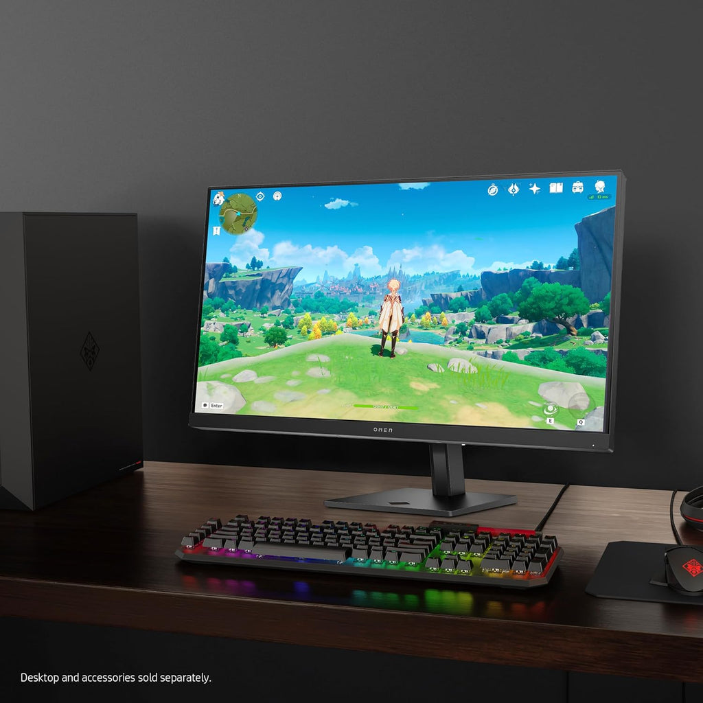 HP OMEN 32q QHD 165Hz Gaming Monitor, IPS Panel, AMD FreeSync Premium O34458